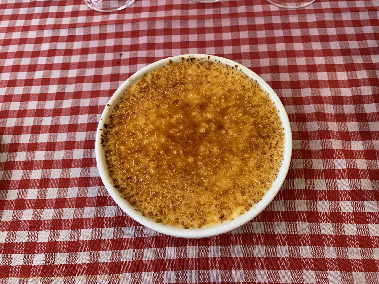 Bouchon lyonnais Le Musée - Crème brulée