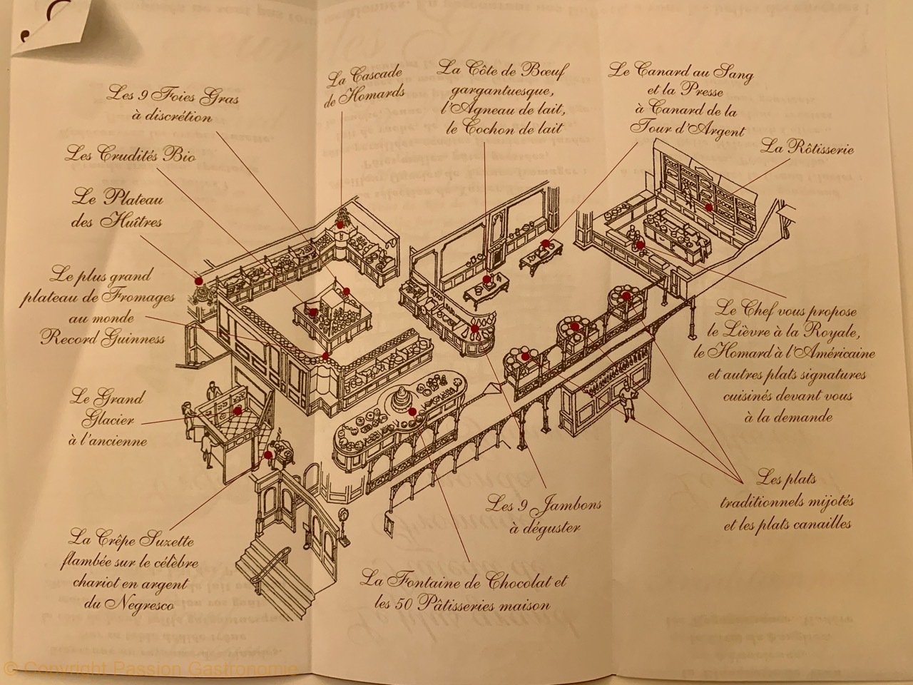 Les Grands Buffets à Narbonne - Le plan