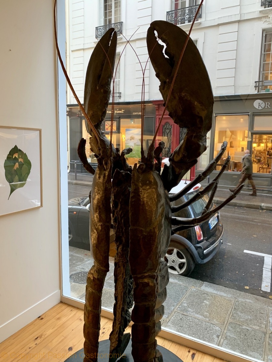 Restaurant L'Arpège d'Alain Passard - Une sculpture