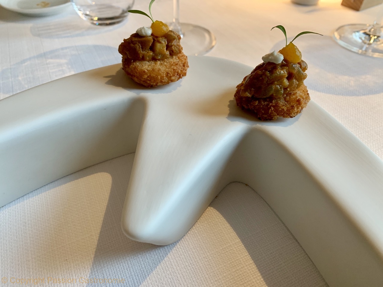 Restaurant Attablez-Vous - Craquelin et tartare de thon