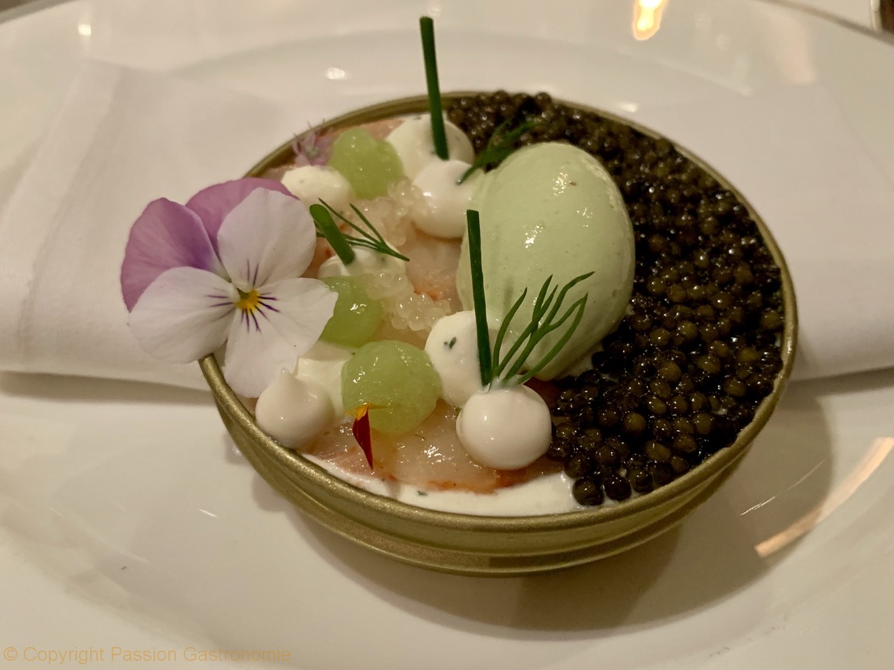 Château du Mylord - Tartare de bar sauvage et langoustine