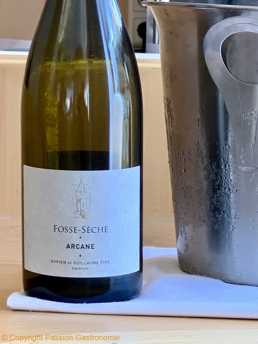 Restaurant japonais Ryôdô - Cuvée Arcane du domaine Fosse-Sèche