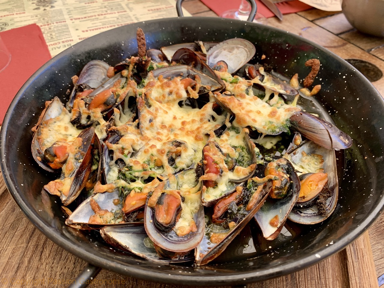 La Guinguette - Moules gratinées