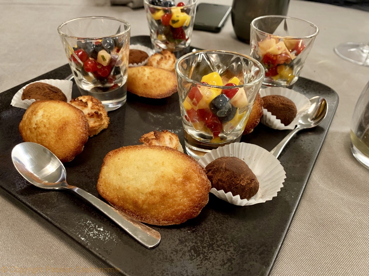 Restaurant Tribeca - Les mignardises